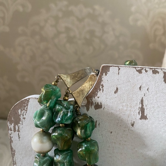 Vintage Three Strand Necklace - Picture 8 of 8